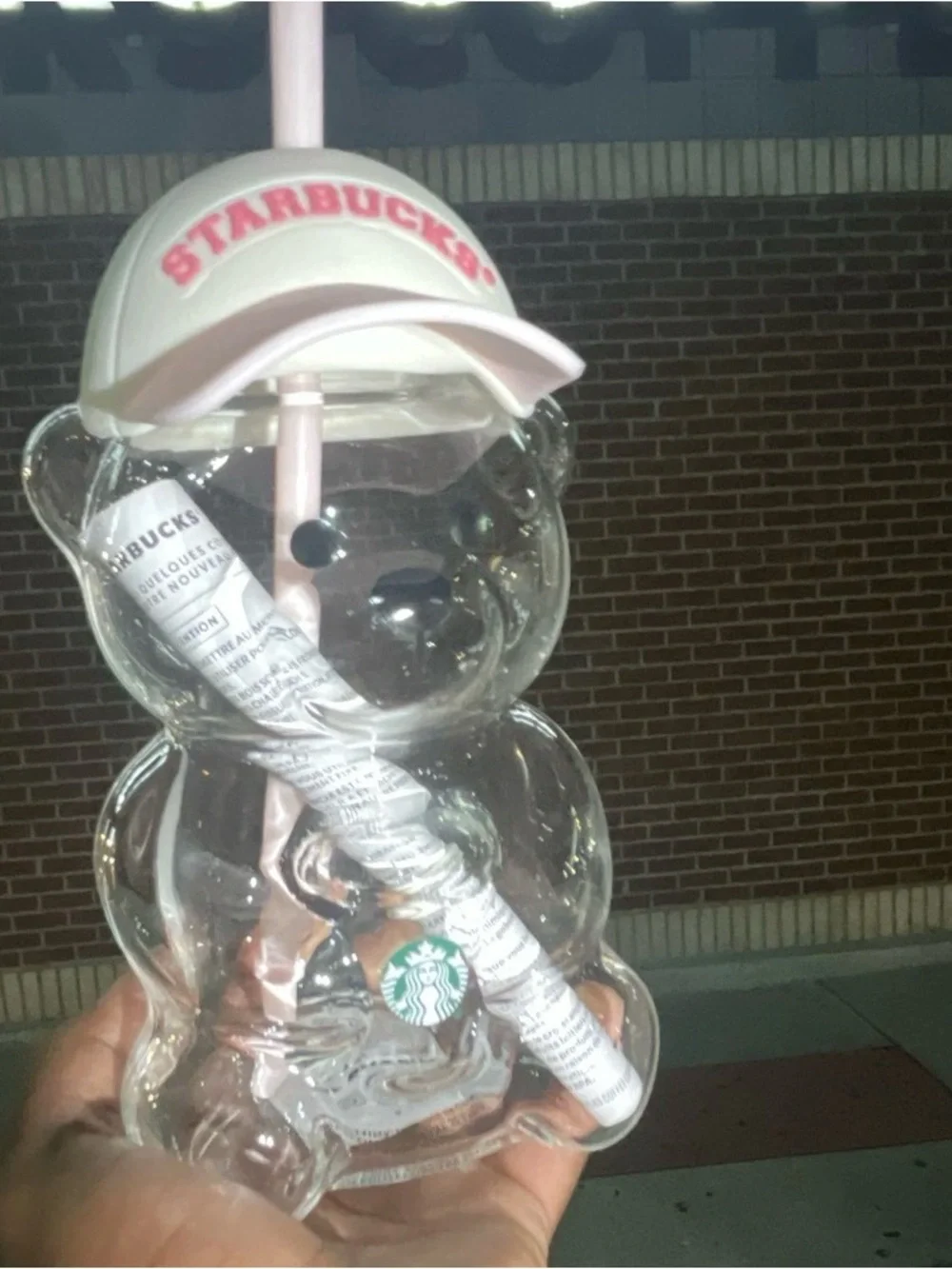 Starbucks 2026 Authentic Limited Edition Pink Bear Cup